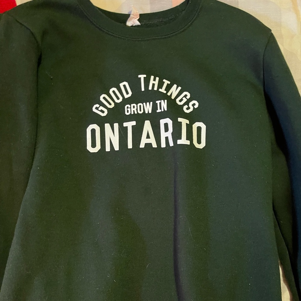 The Good Kid “Good Things Grow in Ontario” sweatshirt